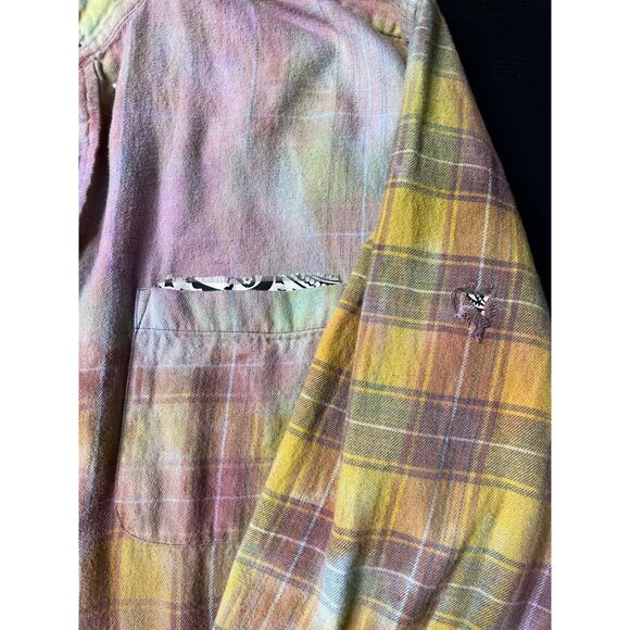 Reworked/upcycled flannel shirt - Picture 9 of 9
